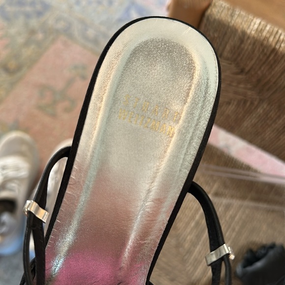 Stuart Weitzman strappy kitten heel - Picture 7 of 8